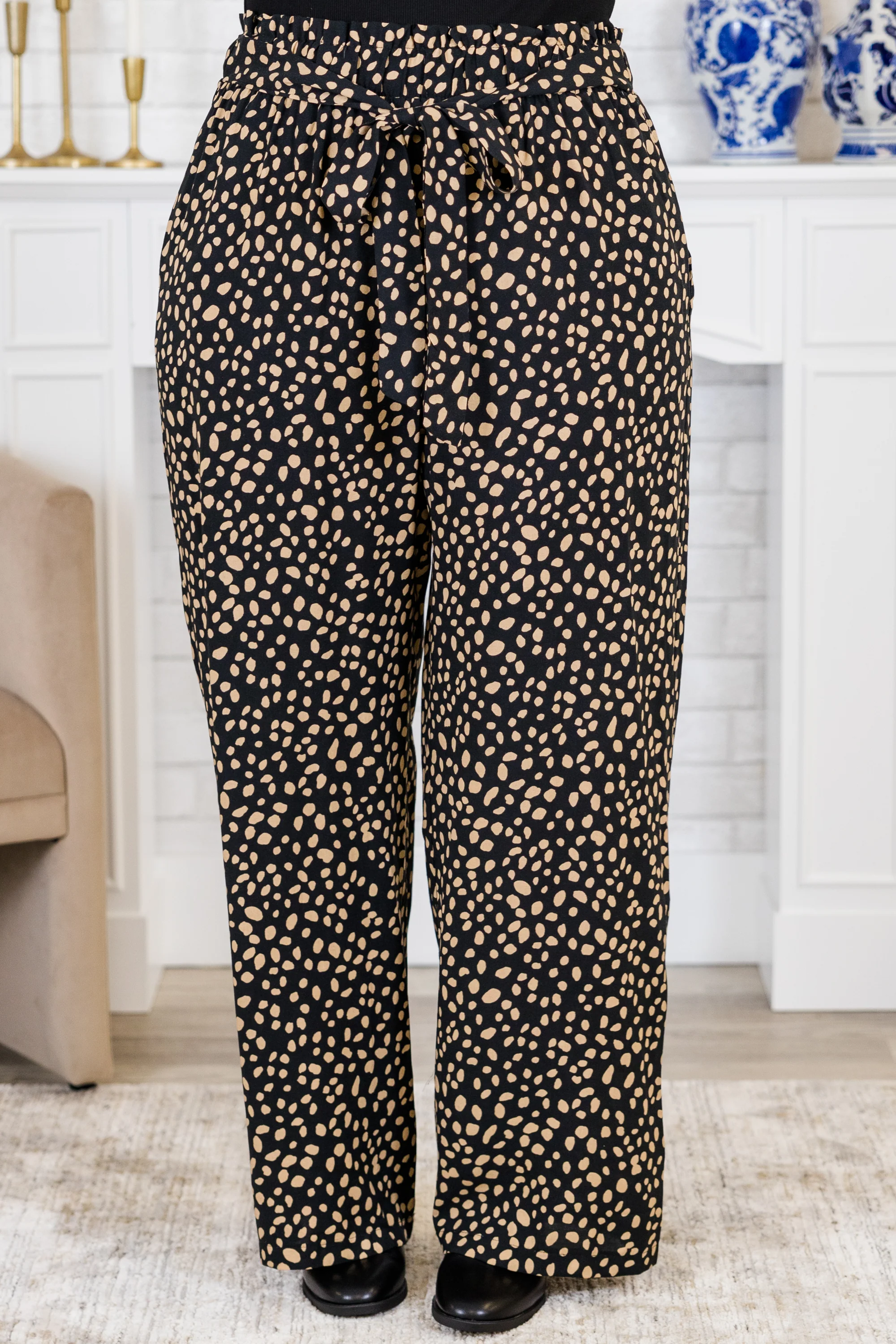 Pawsitivity is a Mindset Pants, Black - Giverhouse