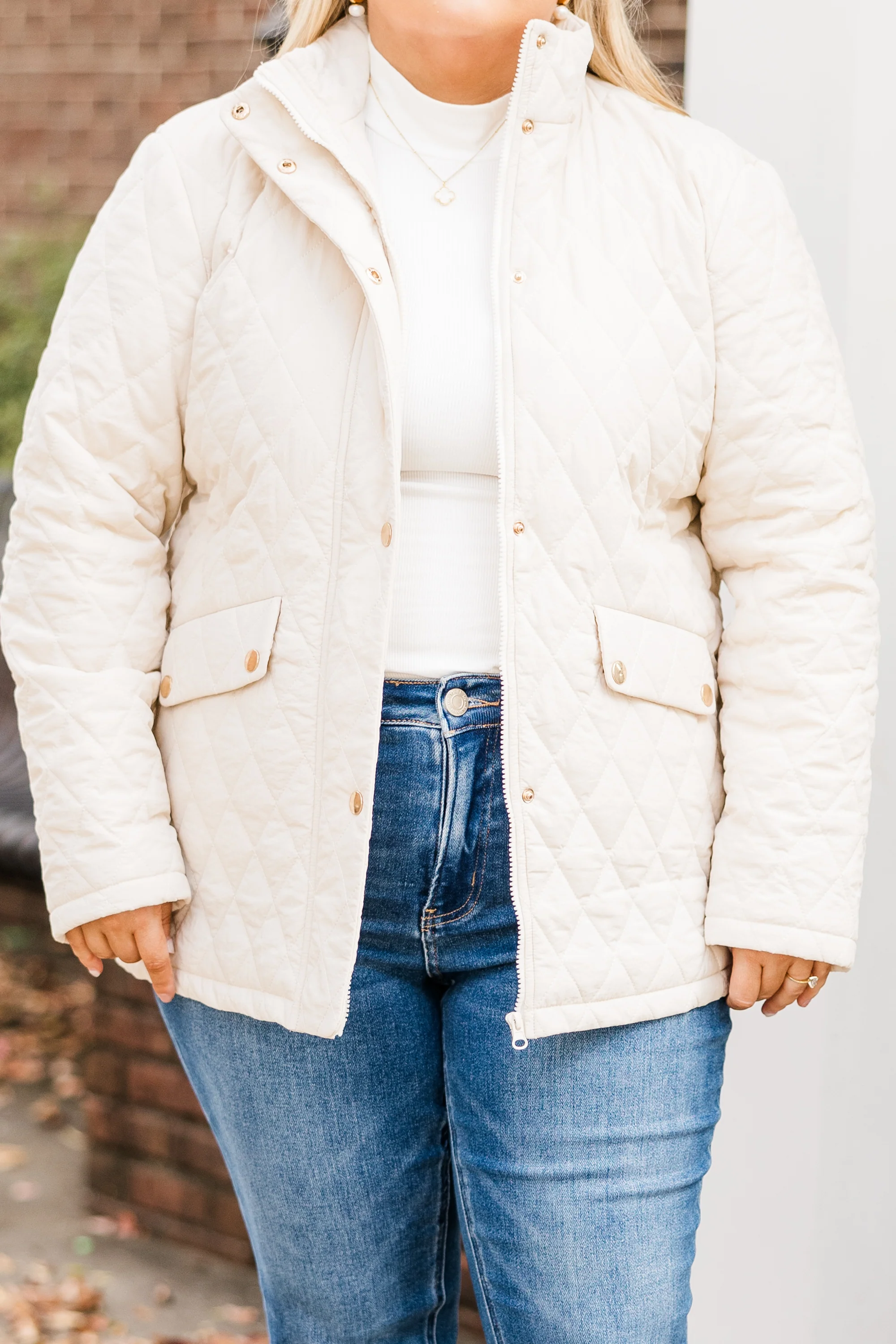 Majestic Motion Jacket, Cream - Giverhouse