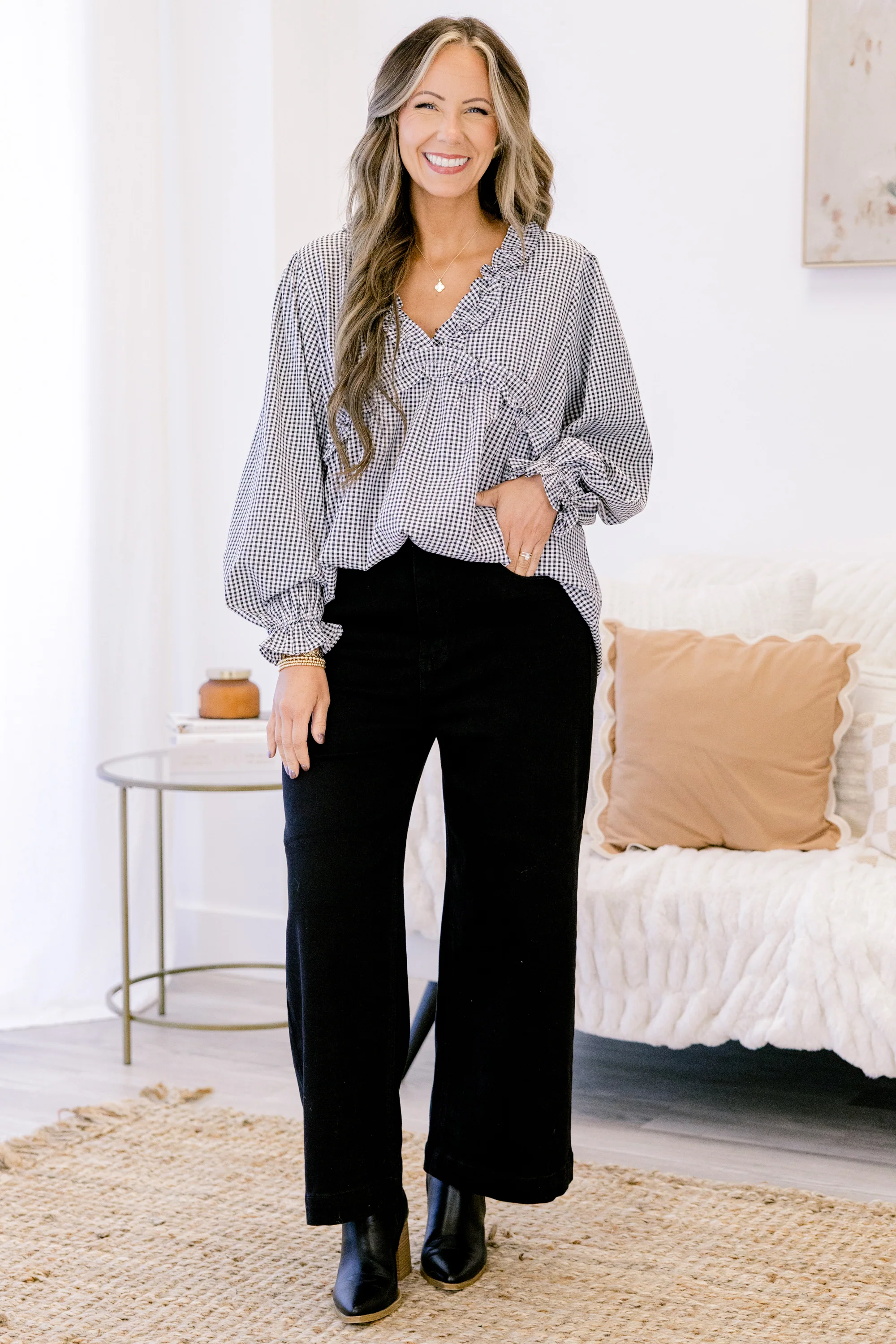 Set Up For Success Jeans, Black - Giverhouse