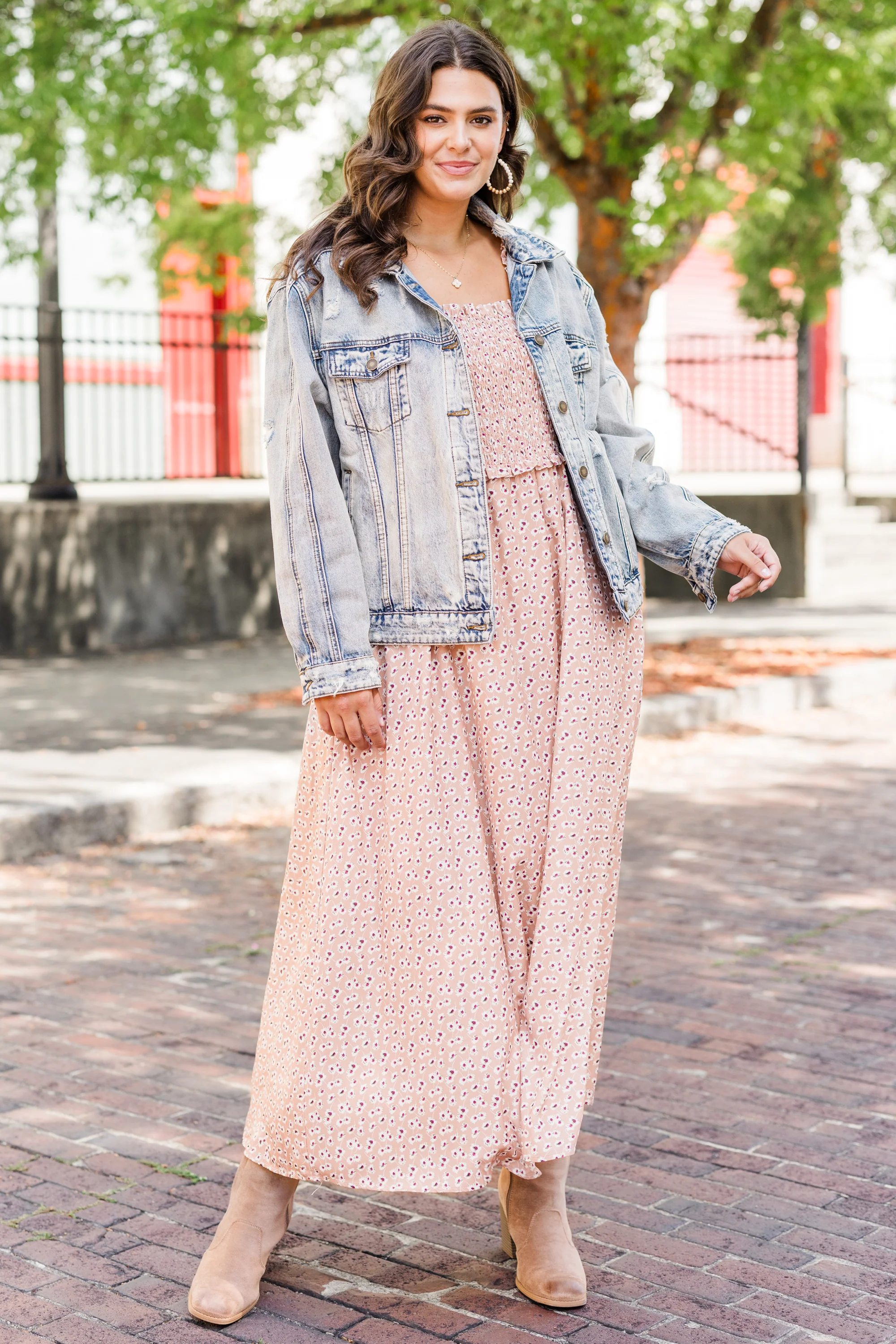 All I Need Is You Midi Dress, Taupe - Giverhouse