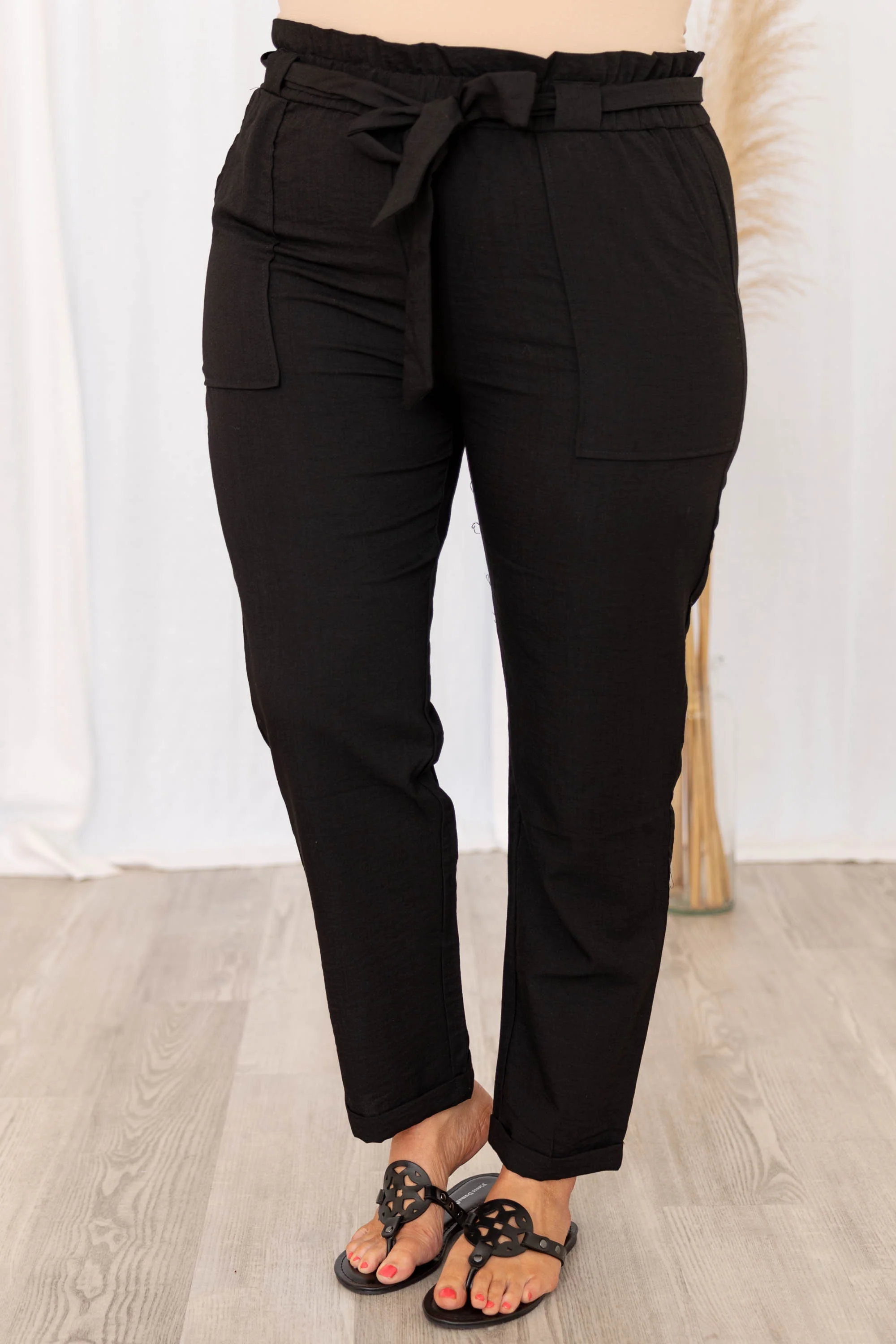 Nice For Once Pants, Black - Giverhouse