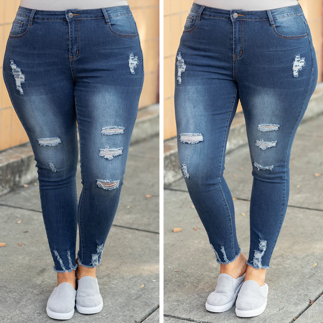 Roam With You Jeans, Blue - Giverhouse