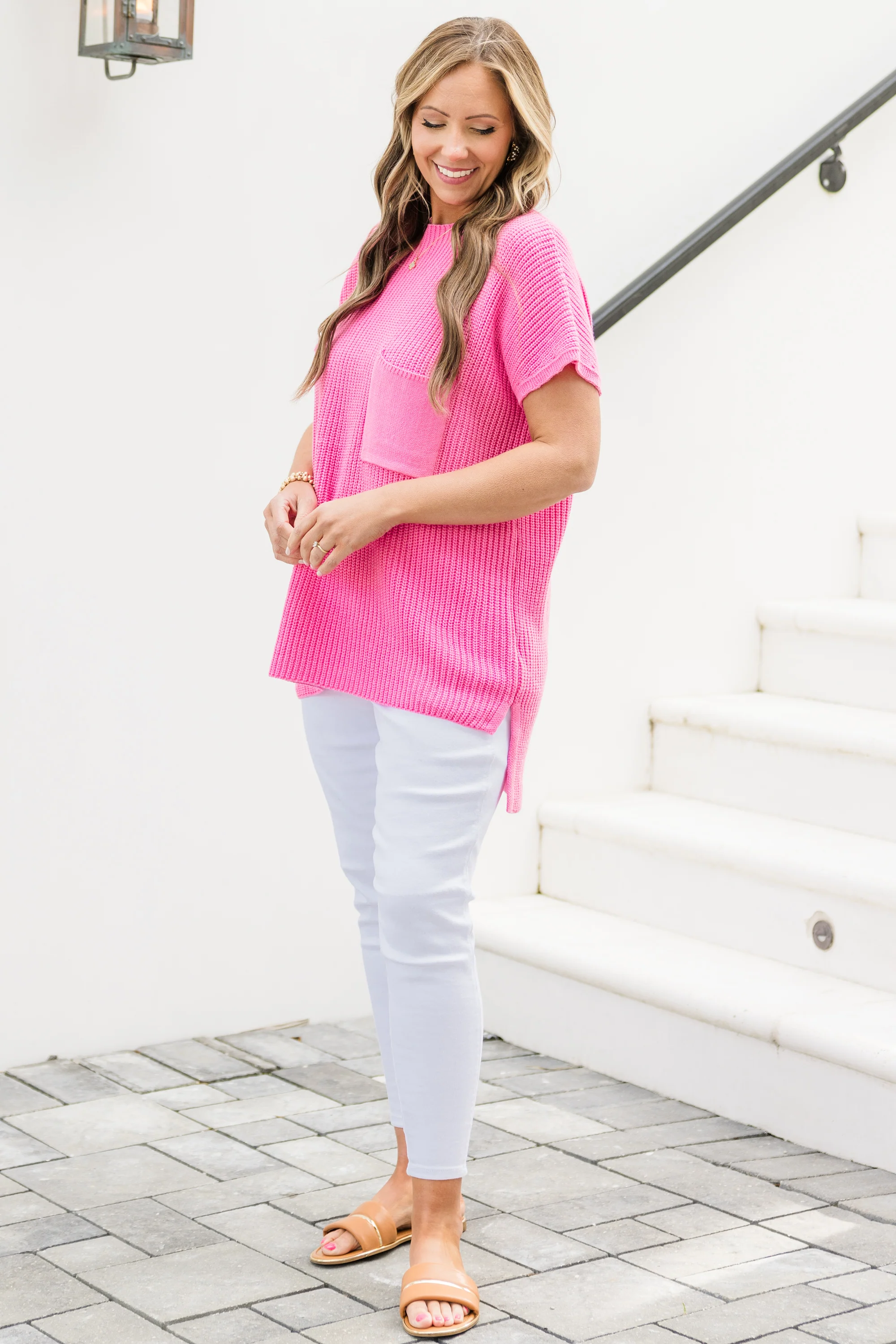 Imagine My World Sweater, Bubblegum - Giverhouse