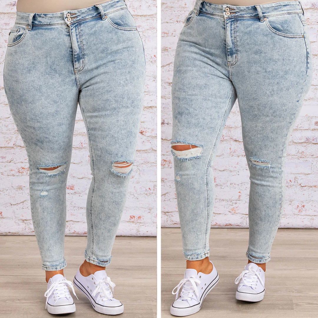 Stay Late Jeans, Light Wash - Giverhouse