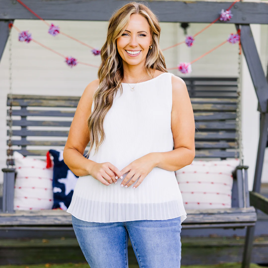 Destined For You Top, White - Giverhouse