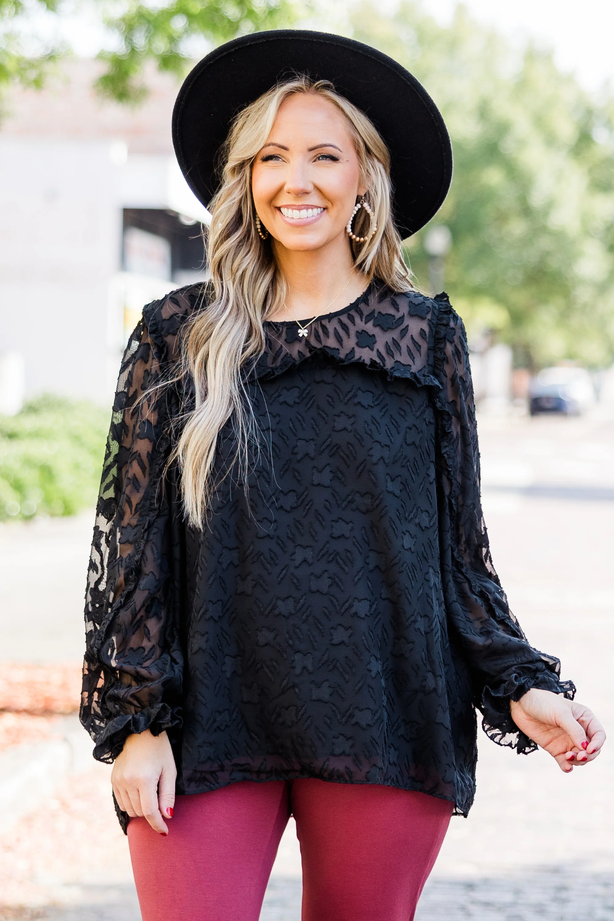 Check Yourself Top, Black - Giverhouse