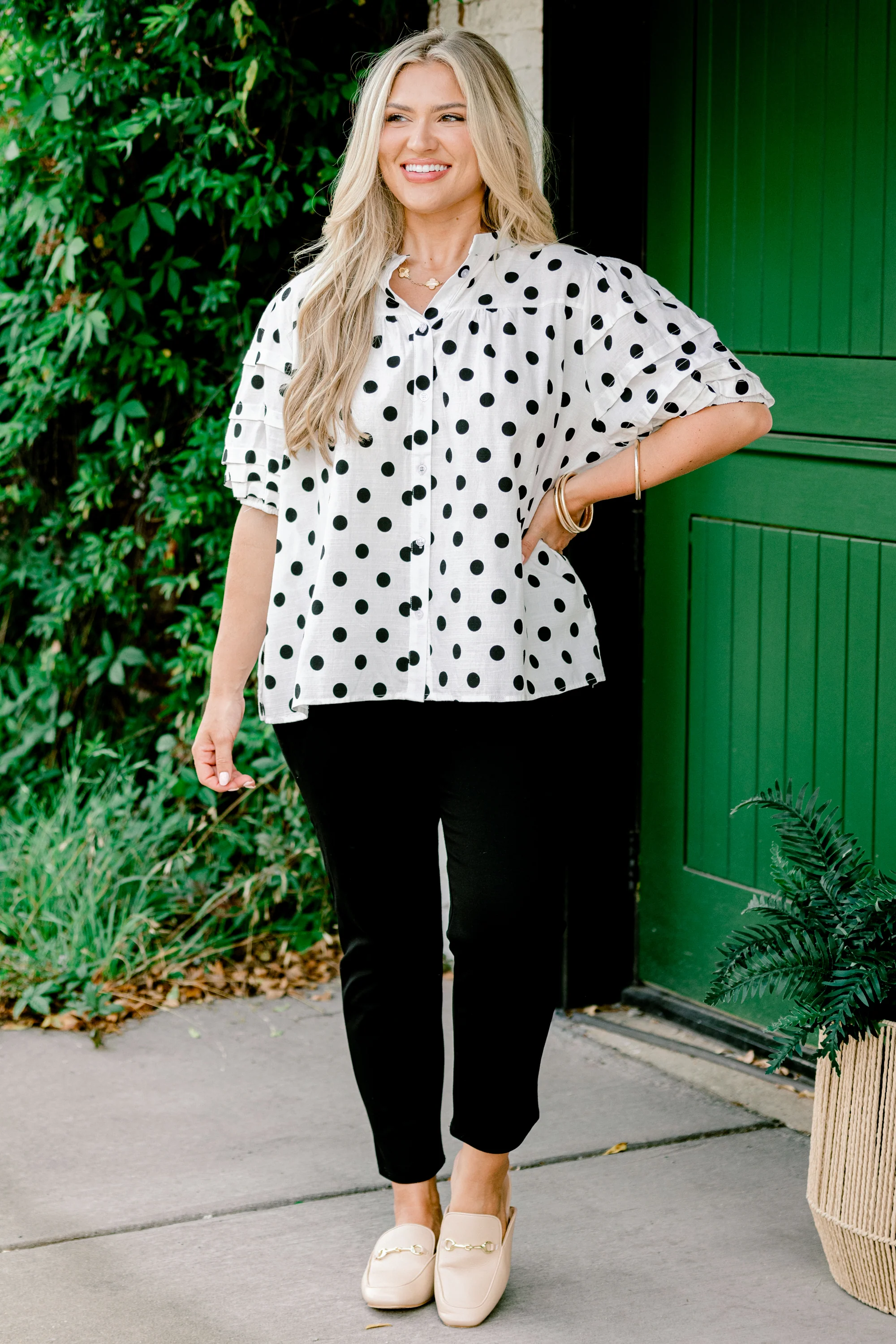 Each Detail Top, White - Giverhouse