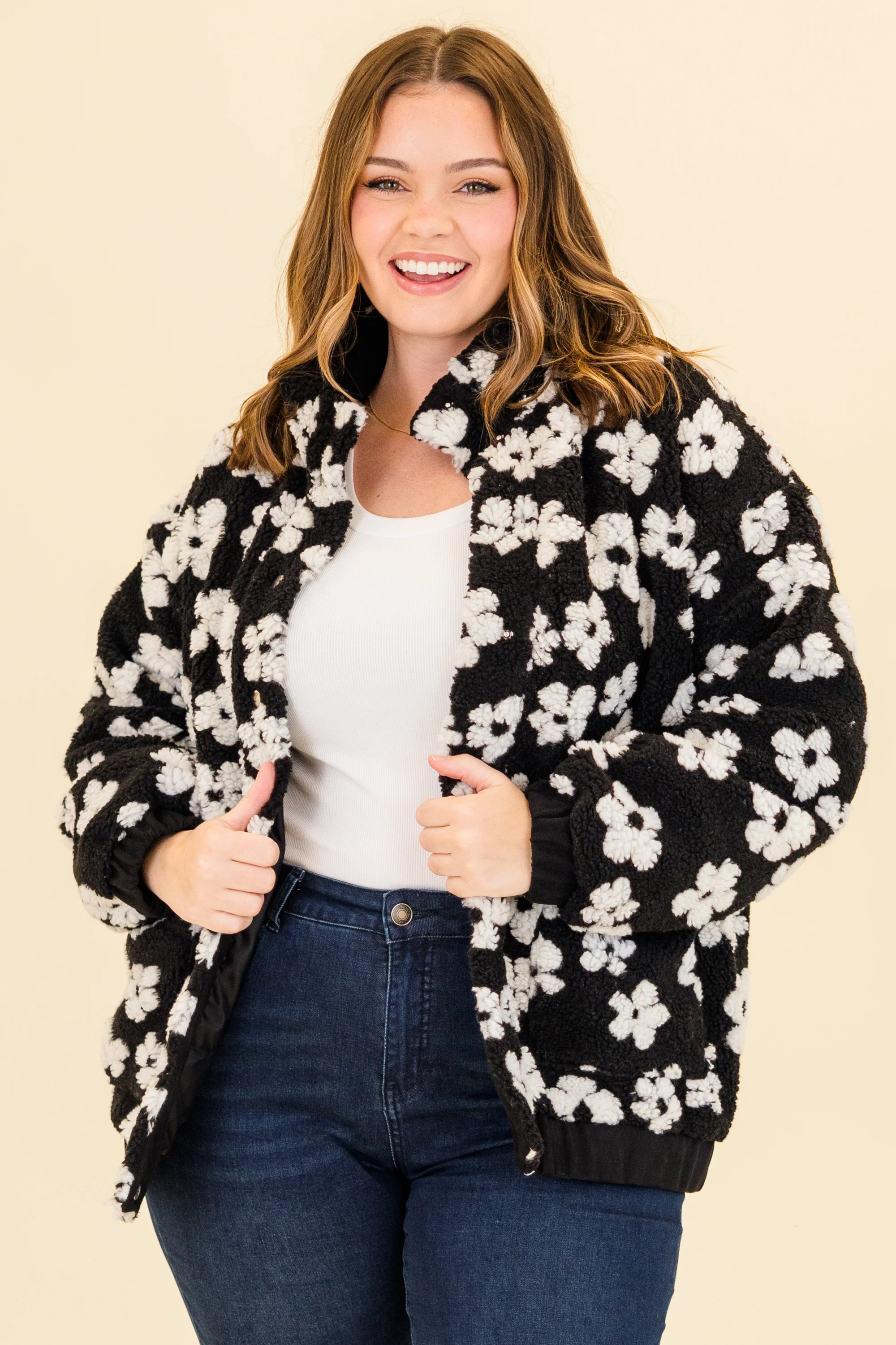 Cafe Conversations Jacket, Black - Giverhouse