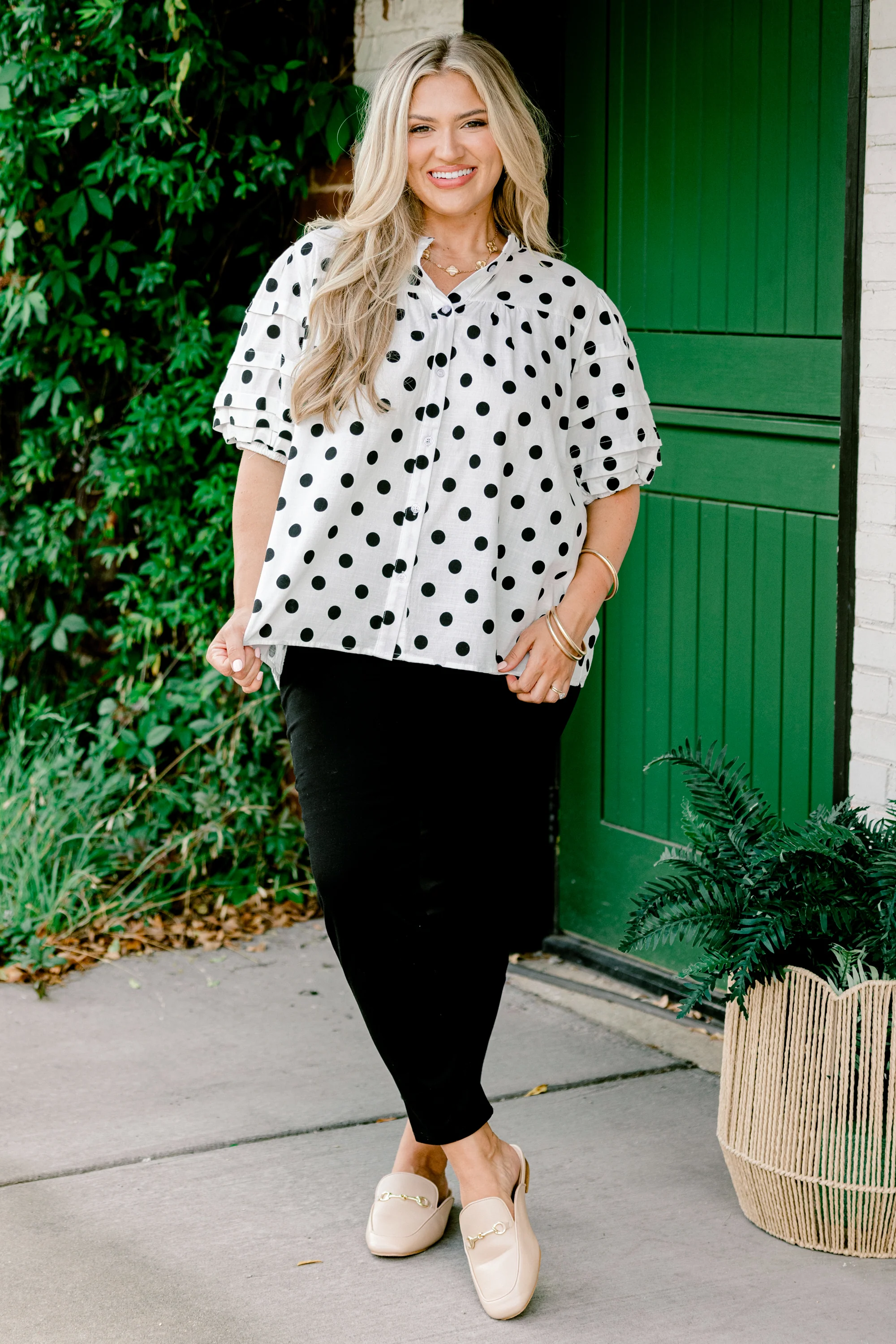 Each Detail Top, White - Giverhouse