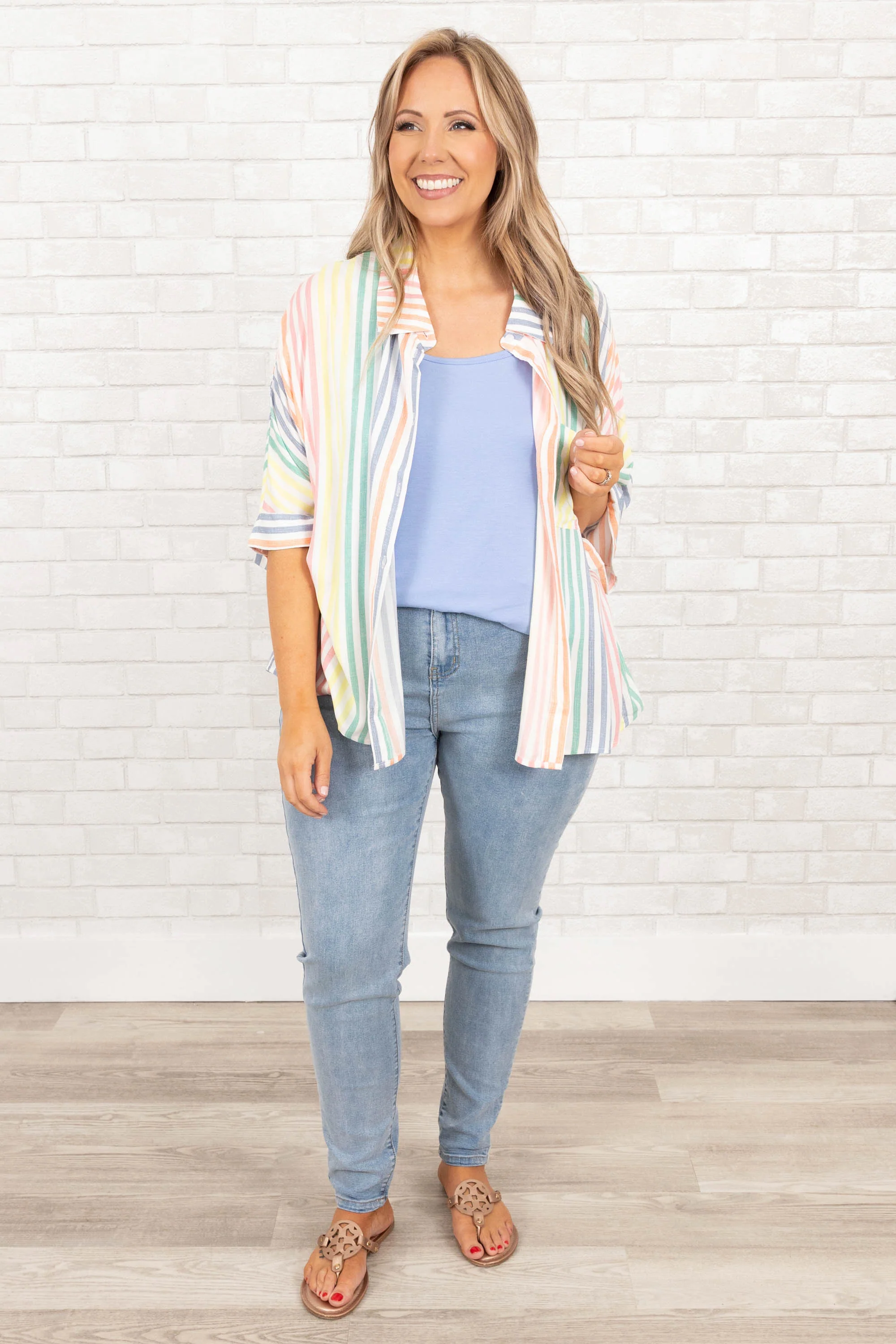 Making My Way To You Jeans, Light Wash - Giverhouse