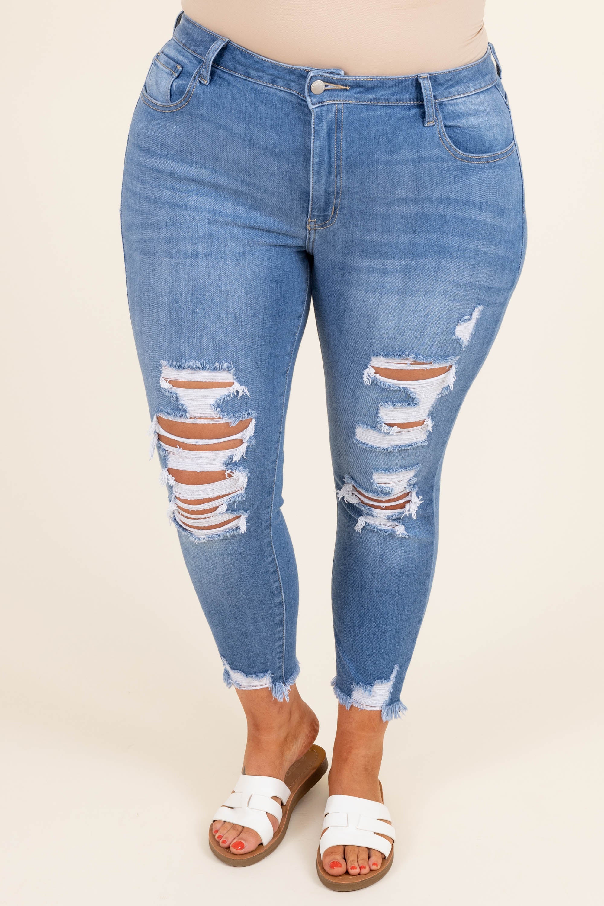 Reach For It Jeans, Medium Wash - Giverhouse
