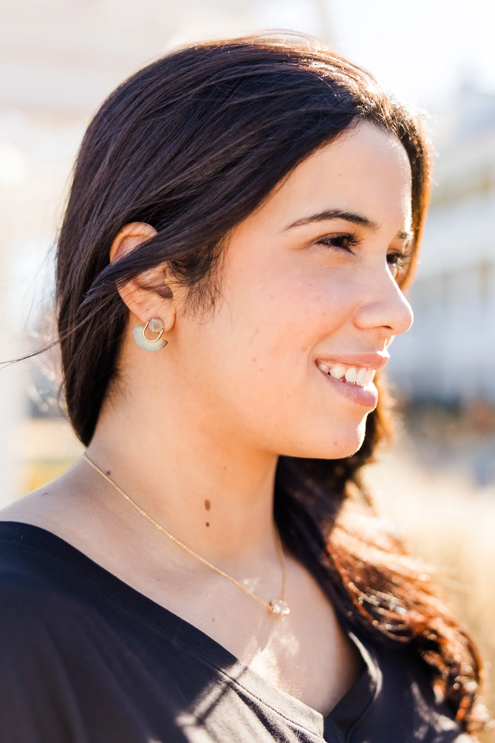 Pearl Kisses Earrings, Turquoise - Giverhouse