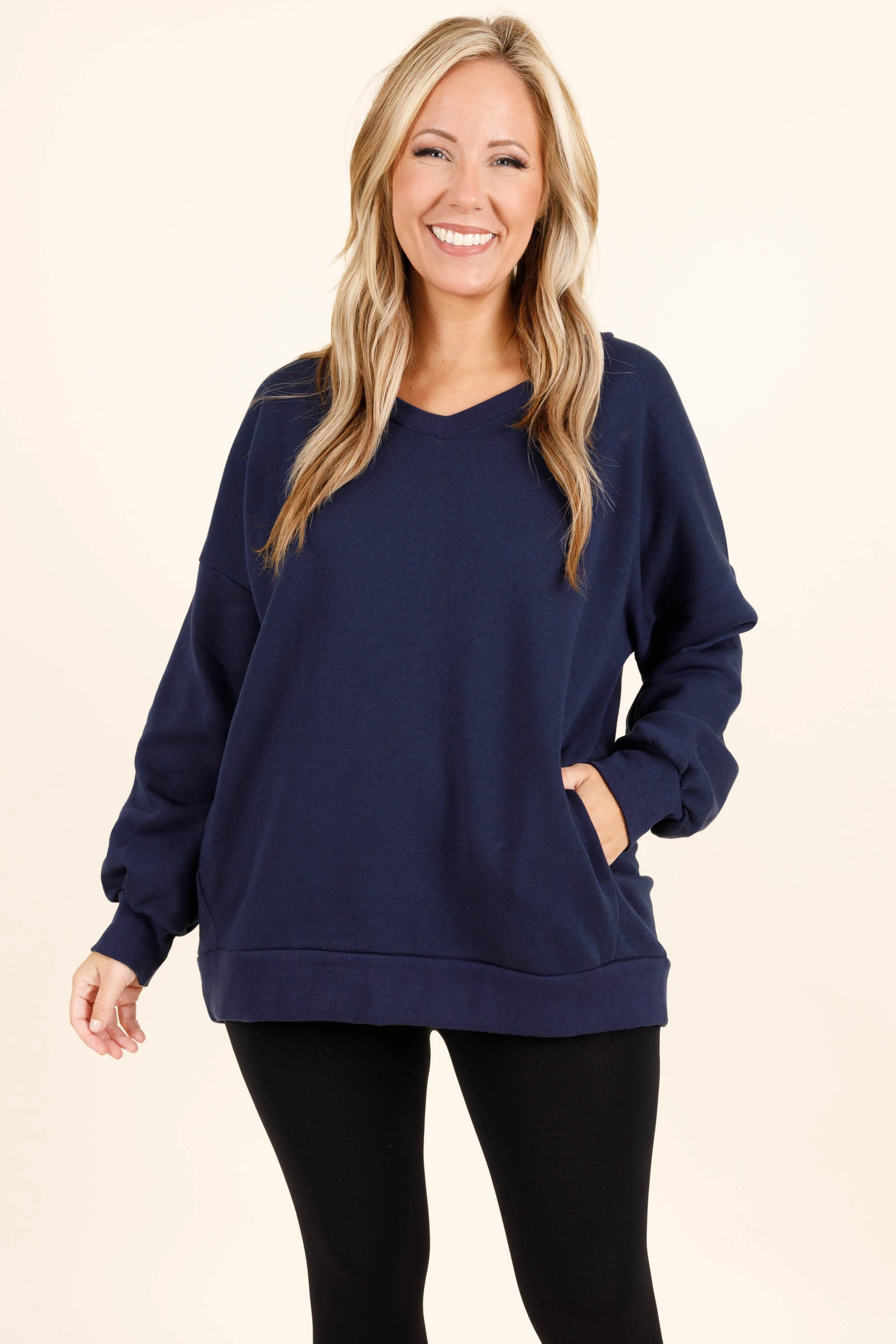 Very Special Sweatshirt, Navy Blue - Giverhouse