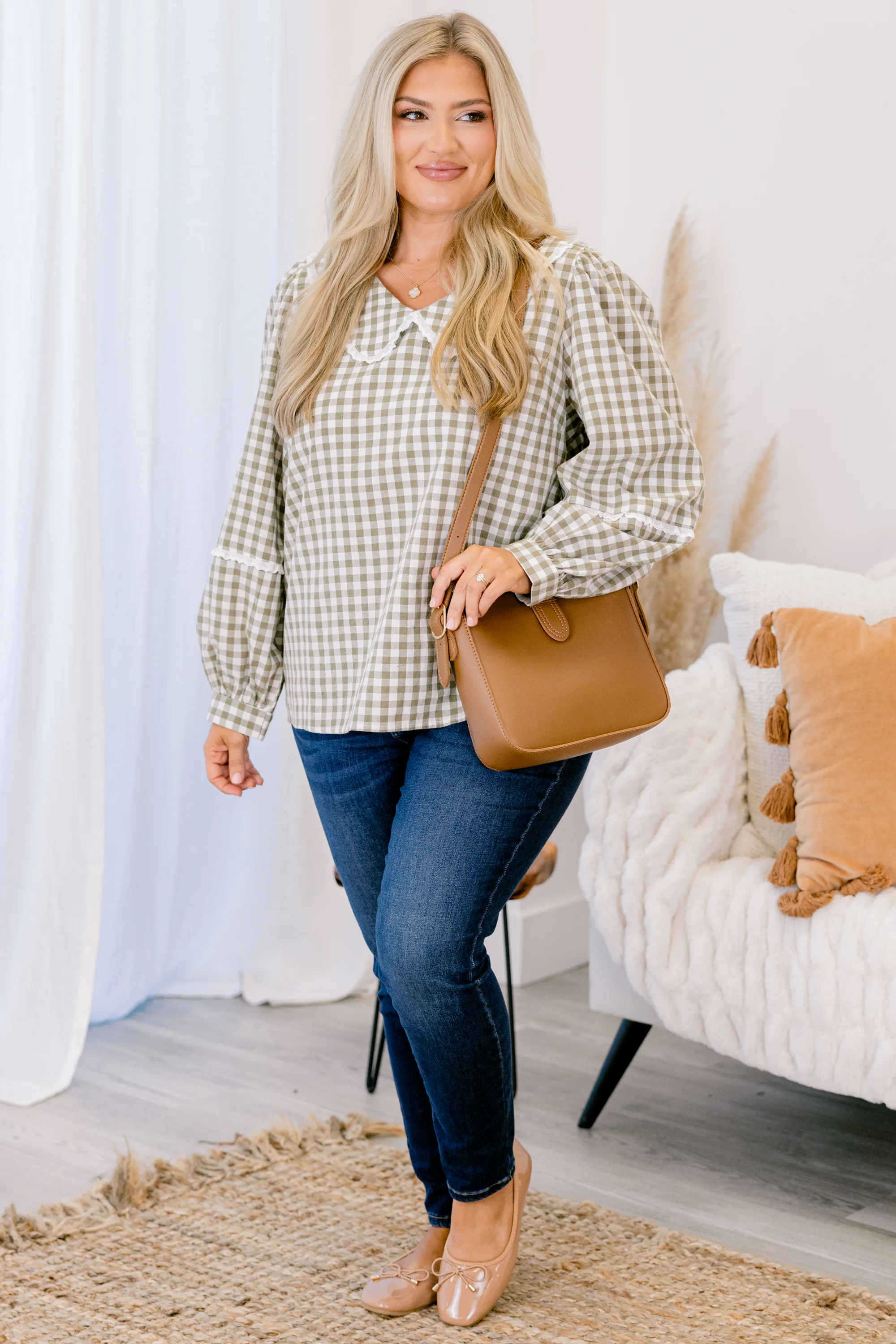 In Our Worlds Top, Green - Giverhouse