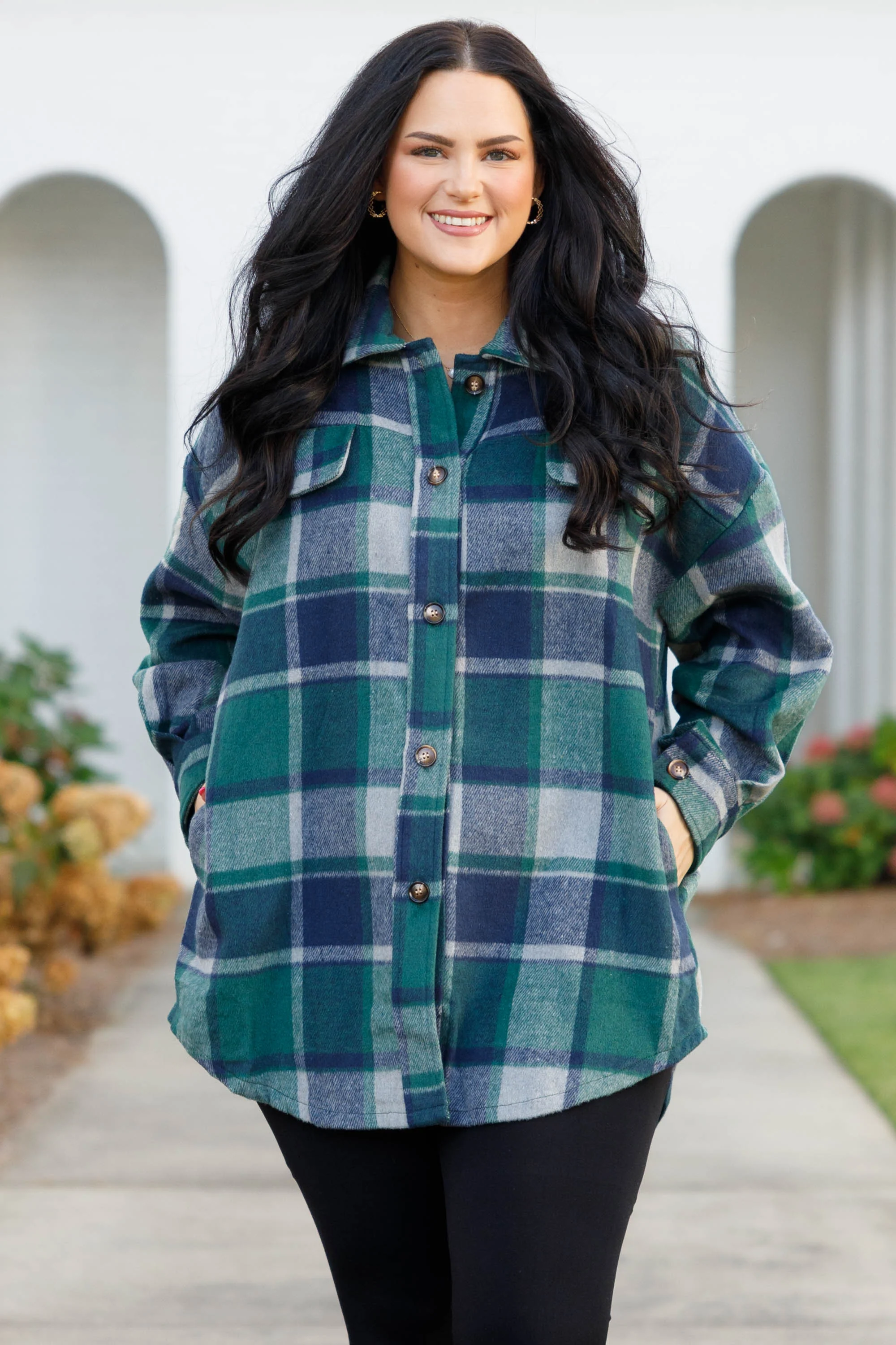 My Time With You Shacket, Olive - Giverhouse