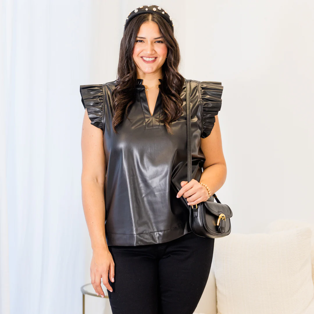 Get In My Zone Top, Black - Giverhouse