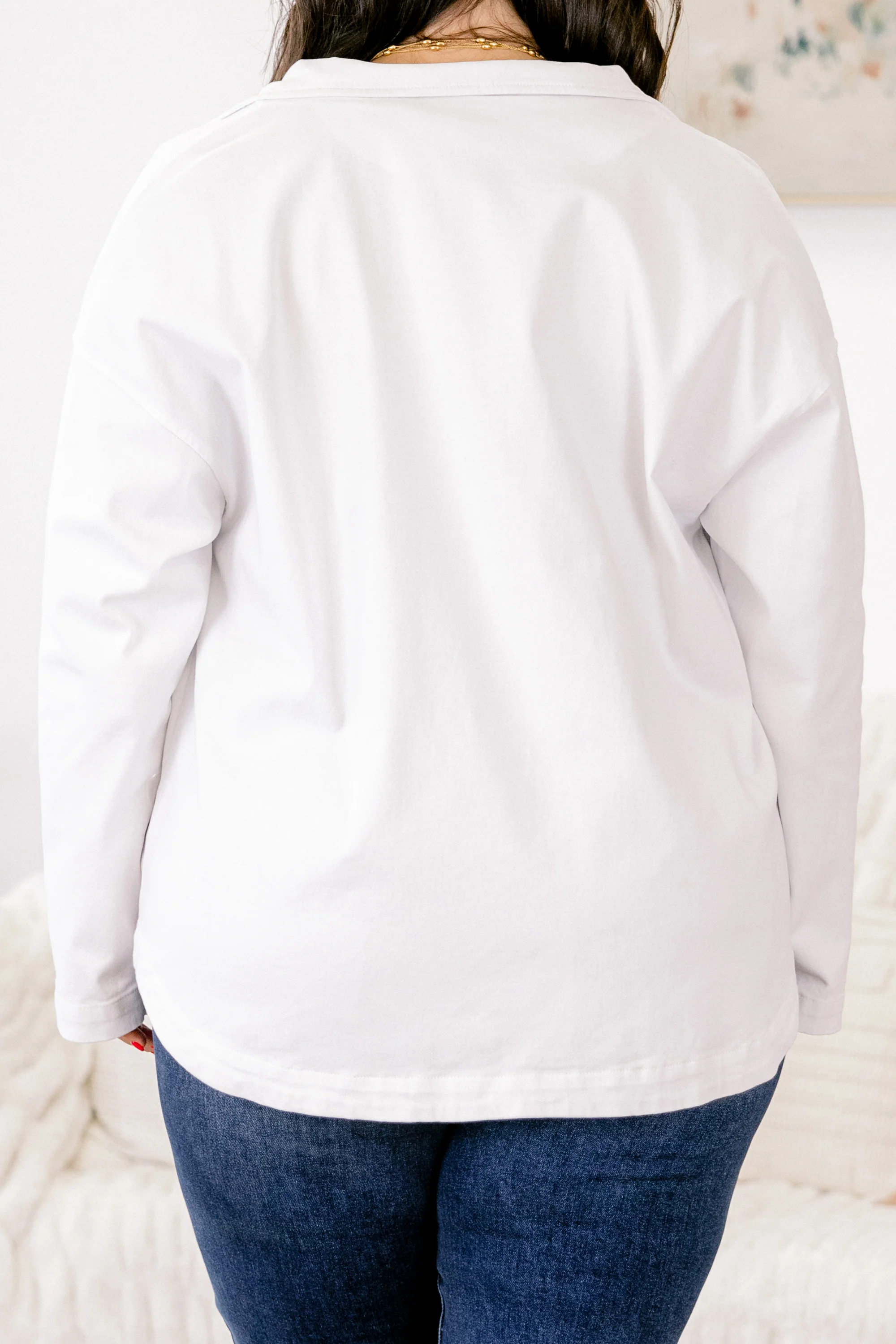 Always That Girl Jacket, White - Giverhouse