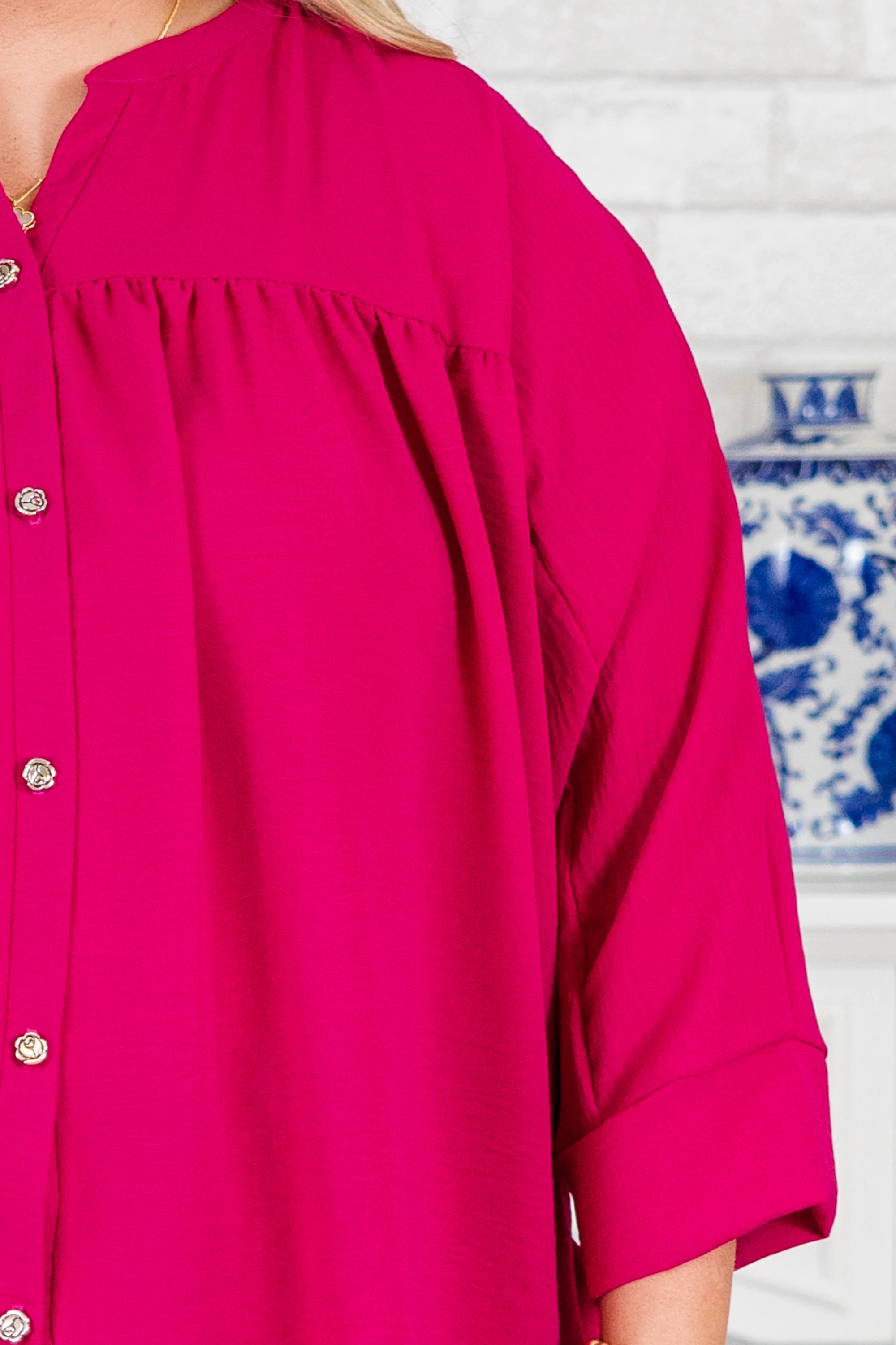 Fond Reflections Top, Pink - Giverhouse