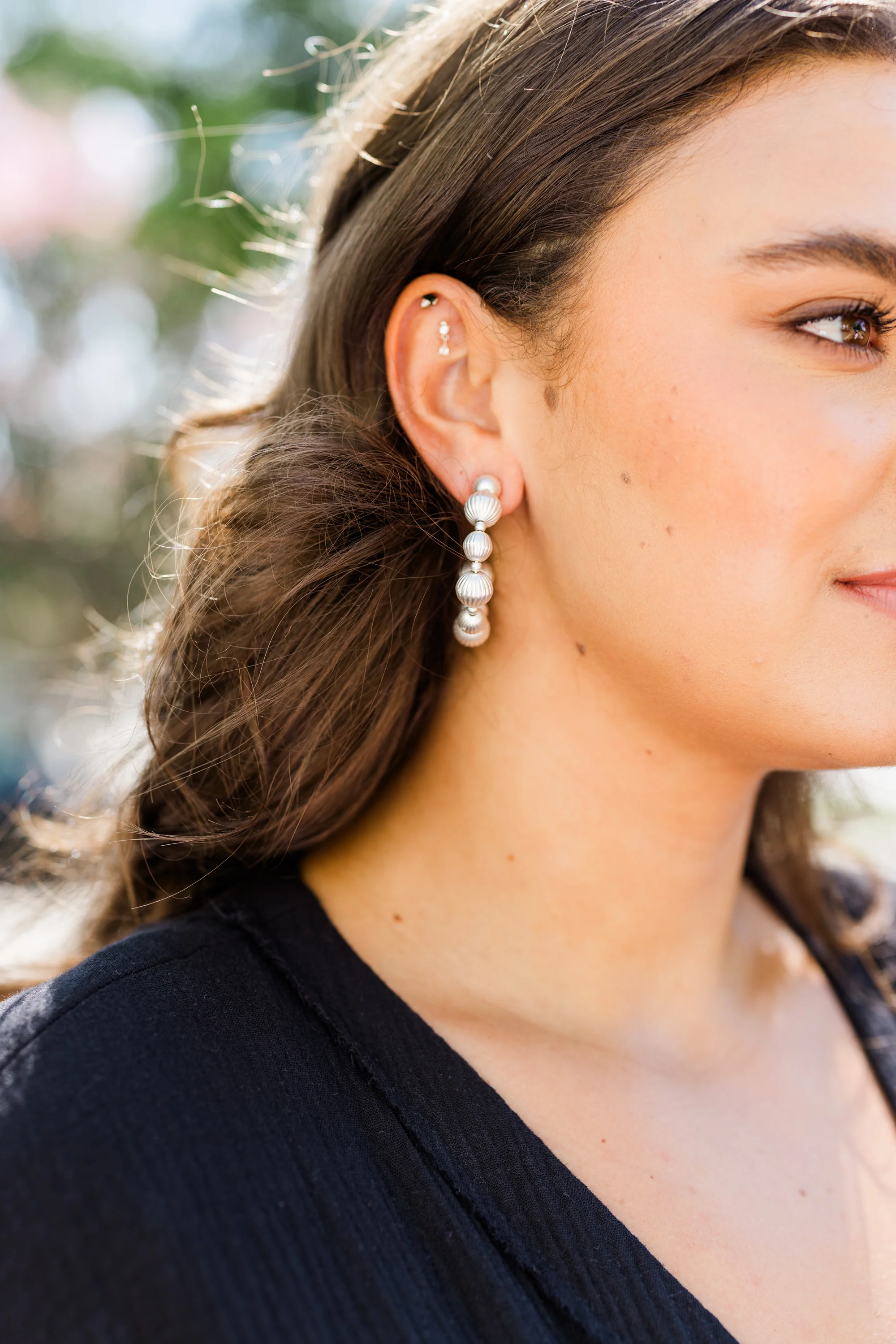 Home To My Lover Earrings, Silver - Giverhouse